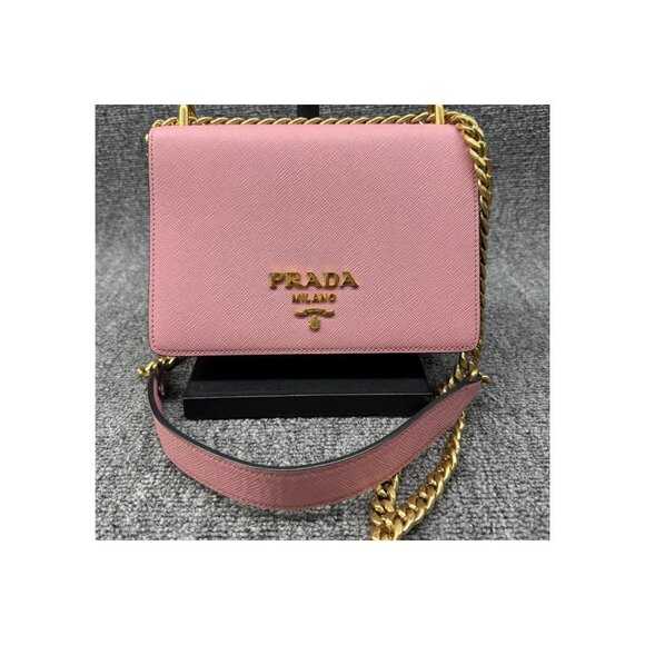 Prada Leather Shoulder Bag 699-080725 - Picture 1 of 16